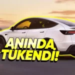 Yeni "Uygun Fiyatlı" Tesla Model Y Anında Tükendi