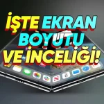 İlk Katlanabilir iPhone Olan iPhone Fold'un Ekran Boyutu Sızdı