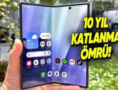Samsung Galaxy Z Fold7, 500 Bin Katlanmaya Dayanıklı!