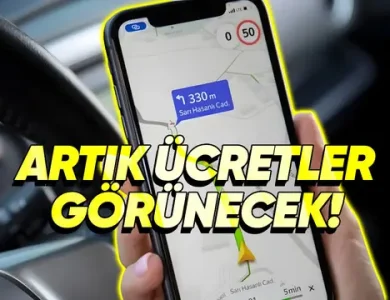 Yandex Maps'e Yol Ücretleri Özelliği Geldi