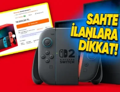 Türkiye'deki Sahte Nintendo Switch 2 İlanlarına Dikkat