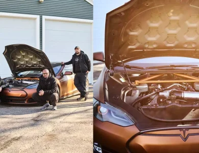 "Elektriksiz Tesla Olmaz." Diyorsanız Ünlü Youtuber’ın Su Altından Çıkardığı V8 Motorlu Model S’iyle Tanışın!