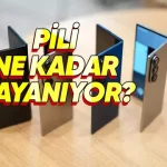 Samsung Galaxy Z Fold 7 Pil Testine Girdi