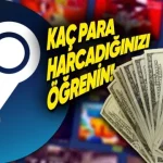 Steam'de Toplam Kaç Para Harcadığınızı Gösteren Özellik