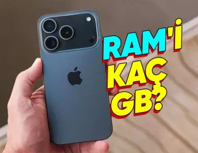 iPhone 17 Serisinin RAM Miktarı Ortaya Çıktı