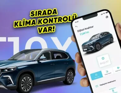 Togg'lara Dijital Anahtar ve Uzaktan Kontrol Özelliği Geldi