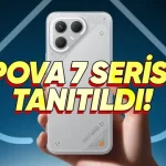 TECNO POVA 7 ve POVA 7 Pro Tanıtıldı: İşte Özellikleri ve Fiyatı