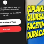 FaceTime'da Çıplaklık Olursa Arama Duracak!