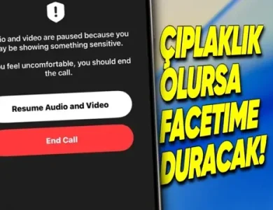 FaceTime'da Çıplaklık Olursa Arama Duracak!