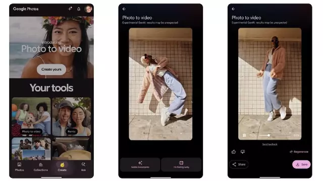 Google Fotoğraflar'a Veo 3 Desteği Geldi