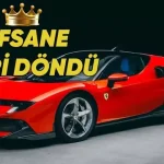 Efsane Geri Döndü: İşte Karşımızda Yeni Ferrari 849 Testarossa!