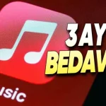 Apple Music'te 3 Ay Bedava Kampanyası Başladı