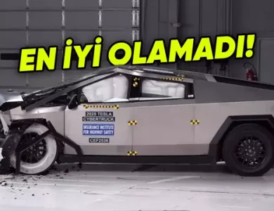 Tesla Cybertruck, Çarpışma Testine Girdi [Video]