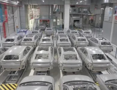 Togg T10F'in nasıl üretildiğini gösteren video paylaşıldı