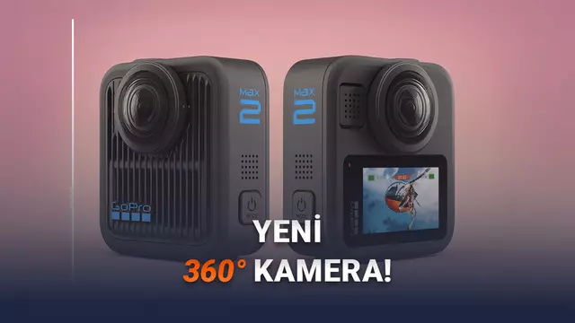 GoPro, Çok Konuşulacak Yeni 360 Derece Kamerasını Tanıttı: İşte Karşımızda Max2 360!