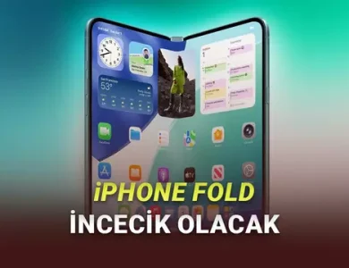 Katlanabilir iPhone, iPhone Air'dan Bile İnce Olacak