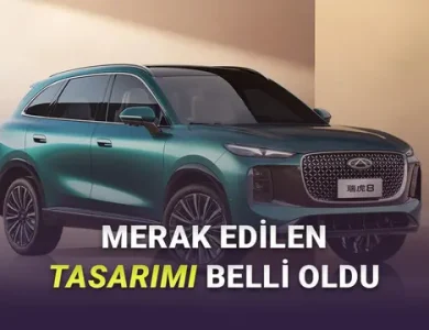 Chery, Yeni Tiggo 8’in Fotoğraflarını Paylaştı: İşte Tasarımı