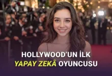 Hollywood'un İlk Yapay Zekâ Film Yıldızı Tanıtıldı