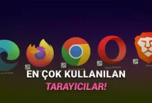 Ekim 2025: Türkiye'de En Çok Kullanılan Tarayıcılar
