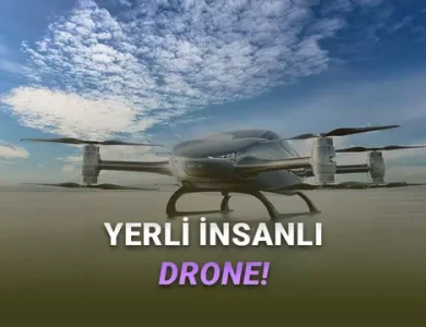 Türkiye'nin İlk İnsanlı Drone'u "AirCar" Ön Siparişe Açıldı