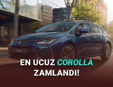 Ekim 2025 Toyota Fiyat Listesi: Corolla'ya Zam Geldi!