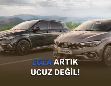 Ekim 2025 Fiat Fiyat Listesi Belli Oldu: Egea, 1 Milyon!
