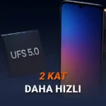 Telefonlara Bilgisayar Seviyesinde Depolama Alanı Getirecek UFS 5.0 Duyuruldu