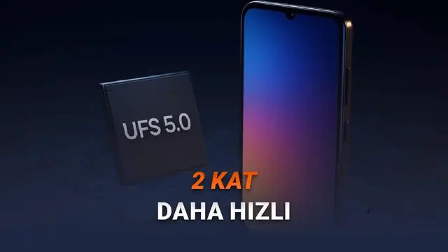 Telefonlara Bilgisayar Seviyesinde Depolama Alanı Getirecek UFS 5.0 Duyuruldu