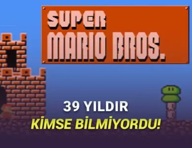 39 Yıllık Super Mario Bros Oyununda Hiç Keşfedilmemiş Gizli Bölümler Bulundu [Video]