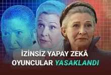 Holywood Oyuncularının Yüzü ve Sesi Yapay Zekâyla Filmlerde Kullanılamayacak
