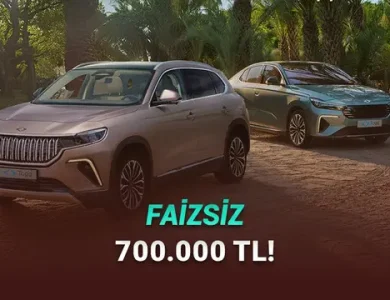 Ekim 2025 Togg Kampanyaları: 1.500.000 TL'ye Kadar Kredi Var!