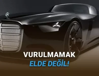 Mercedes-Benz'den Batmobil Benzeri Konsept Otomobil: Karşınızda Vision Iconic!