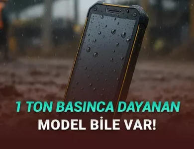 En Dayanıklı Telefonlar: Su ve Toz, Bu Telefonlar İçin Hiçbir Şey!