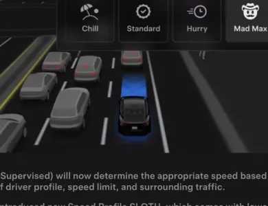 Tesla'nın otonom sürüş yazılımı FSD'ye "Mad Max" modu geldi