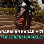 150 km/sa Hıza Ulaşabilen Tek Tekerli Bisiklet InMotion P6 Tanıtıldı