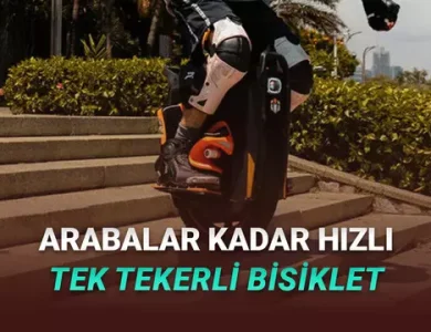 150 km/sa Hıza Ulaşabilen Tek Tekerli Bisiklet InMotion P6 Tanıtıldı