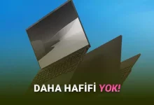 Dünyanın En Hafif Dizüstü Bilgisayarı Duyuruldu: Sadece 3 iPhone 17 Pro Max Ağırlığında!