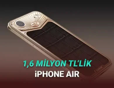 Caviar, Araba Parasına Satacağı Ultra Lüks iPhone Air Koleksiyonunu Tanıttı