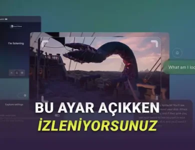 Buna Dikkat: Microsoft Bu Ayarı Kapatmadığınız Sürece Oyun Oynarken Sizi İzleyecek