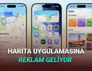 Apple, iPhone'ların Harita Uygulamasına Reklam Getirmeyi Planlıyor