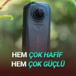 Küçük Boyutuna Rağmen Harika Özellikler Sunan Insta360 X4 Air Aksiyon Kamerası Tanıtıldı