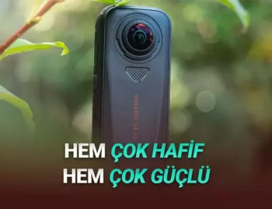 Küçük Boyutuna Rağmen Harika Özellikler Sunan Insta360 X4 Air Aksiyon Kamerası Tanıtıldı