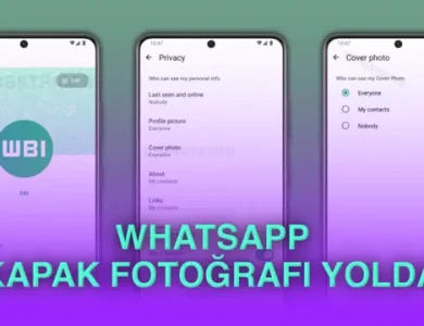 WhatsApp'a Facebook ya da X'teki gibi "kapak fotoğrafı" geliyor