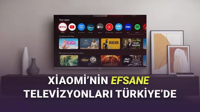 Xiaomi, Türkiye'de Televizyon Satacak: İşte Gelecek İlk Modeller!