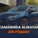 Kasım 2025 Toyota Fiyat Listesi: Corolla Cross Uçtu Gidiyor!