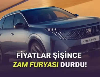Kasım 2025 Peugeot Fiyat Listesi: Bu Ay Fiyatlar Değişmedi!