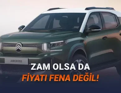 Kasım 2025 Citroen Fiyat Listesi: C3 Aircross SUV'a Zam Geldi!