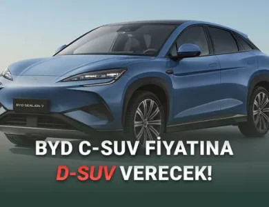 Koşun Koşun BYD Çıldırdı: D-SUV BYD Sealion 7 Şeker Gibi Fiyatıyla Türkiye'de