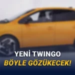 Yeni Renault Twingo'nun Şirin mi Şirin Tasarımı Sızdırıldı