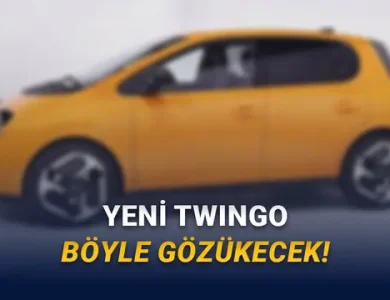Yeni Renault Twingo'nun Şirin mi Şirin Tasarımı Sızdırıldı
